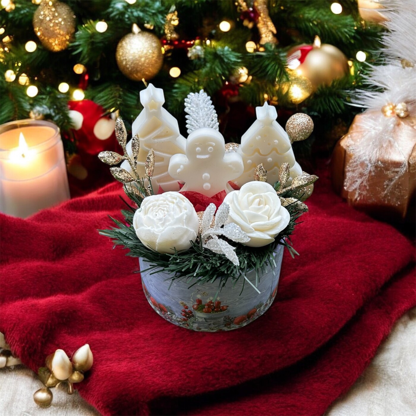 Snow Blossom – χειροποίητη αρωματική σύνθεση από κερί – eynoias.gr